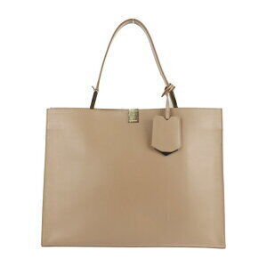 BALENCIAGA Le Dis handbag Beige Tan leather shoulder bag tote